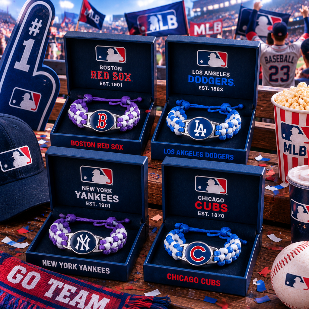 ⚾️ Handmade good-luck energy bracelets for the team 📿 Fan merchandise 🍀