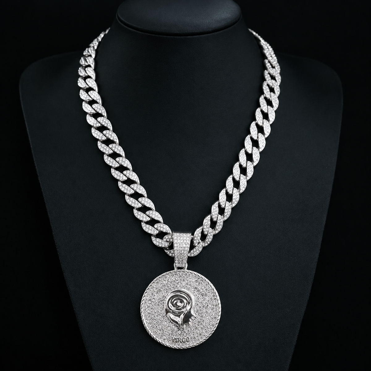 Zodiac Sign Cuban Chain Necklace – Exquisite, Stylish Gold-Plated Pendant📿🍀