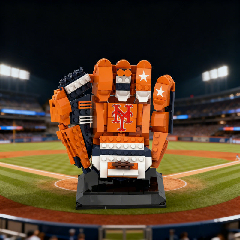 MLB Building Block Glove Series—creative building sets that make the perfect gift for fans.