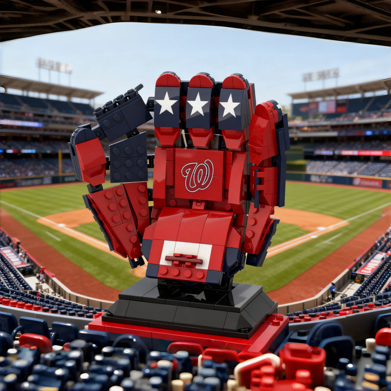 MLB Building Block Glove Series—creative building sets that make the perfect gift for fans.
