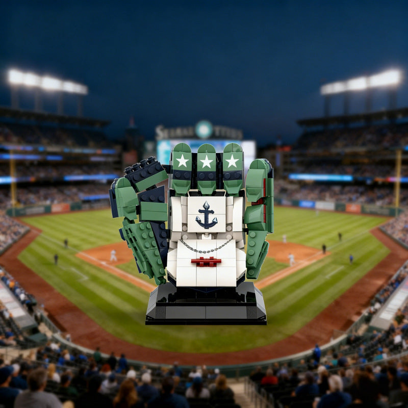 MLB Building Block Glove Series—creative building sets that make the perfect gift for fans.