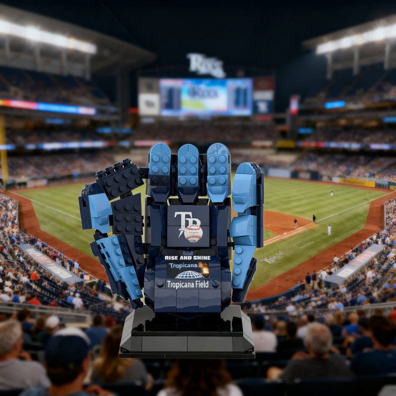 MLB Building Block Glove Series—creative building sets that make the perfect gift for fans.