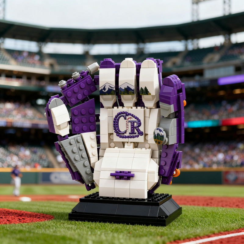 MLB Building Block Glove Series—creative building sets that make the perfect gift for fans.