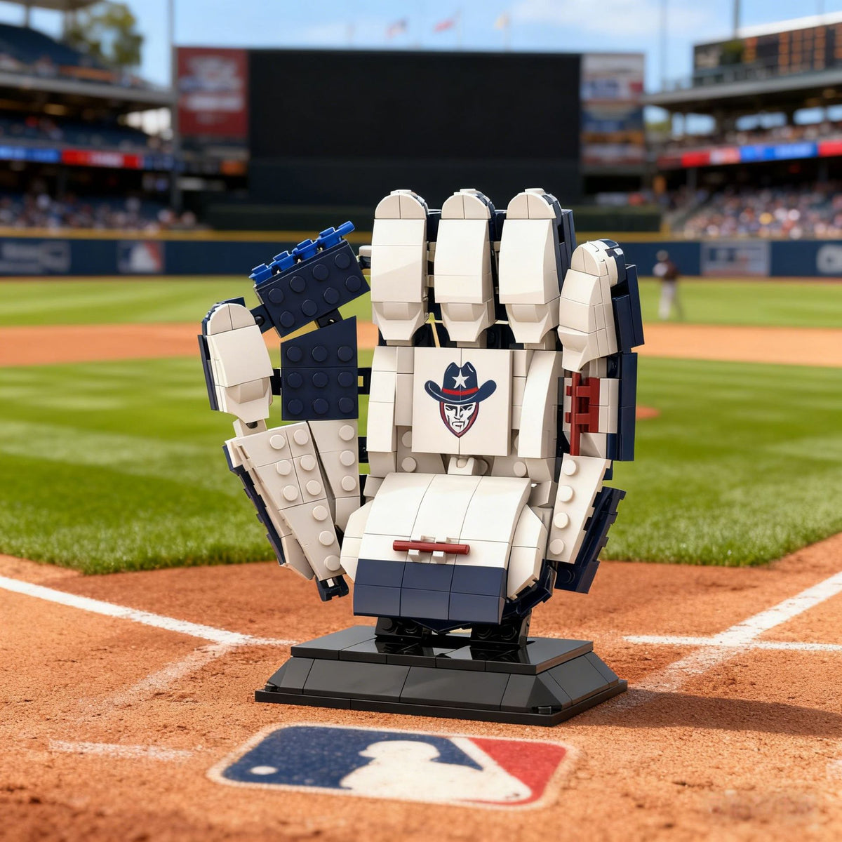 MLB Building Block Glove Series—creative building sets that make the perfect gift for fans.