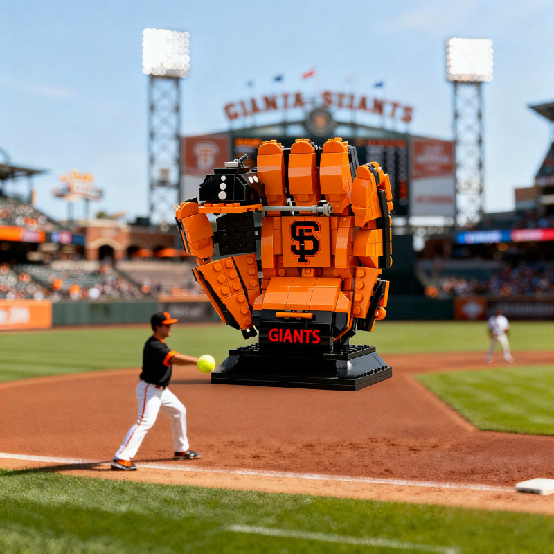 MLB Building Block Glove Series—creative building sets that make the perfect gift for fans.
