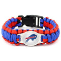 🏈 NFL Team Paracord Bracelet – Adjustable Sports Fan Gift with Team Logo📿🍀