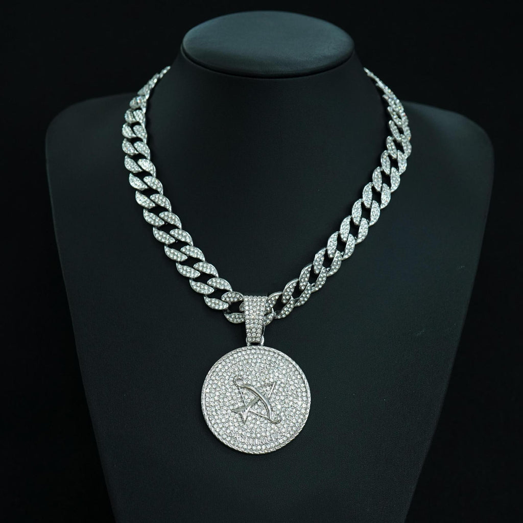 Zodiac Sign Cuban Chain Necklace – Exquisite, Stylish Gold-Plated Pendant📿🍀