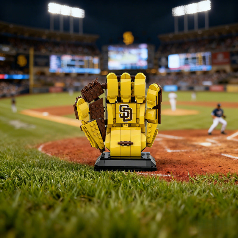 MLB Building Block Glove Series—creative building sets that make the perfect gift for fans.