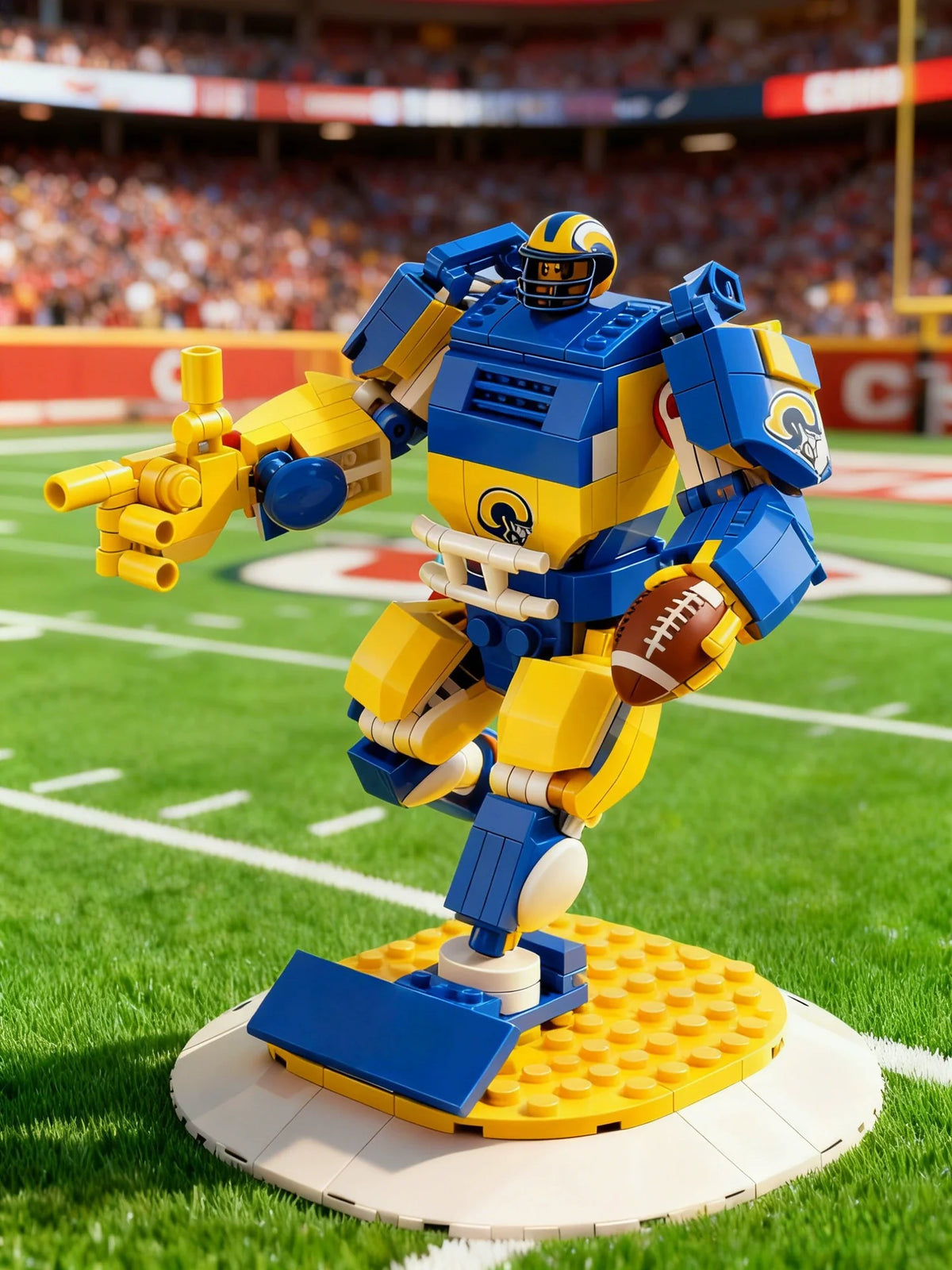 NFL Building Block Mecha Series—Creative building blocks, a great gift for fans.