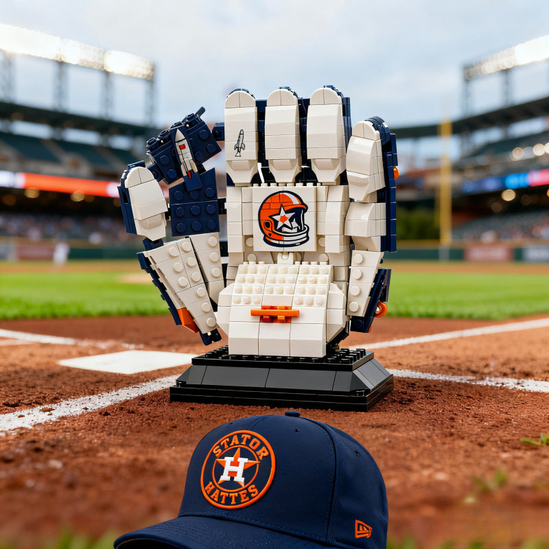 MLB Building Block Glove Series—creative building sets that make the perfect gift for fans.