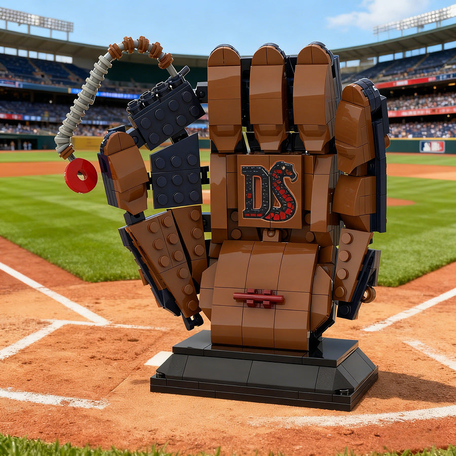 MLB Building Block Glove Series—creative building sets that make the perfect gift for fans.