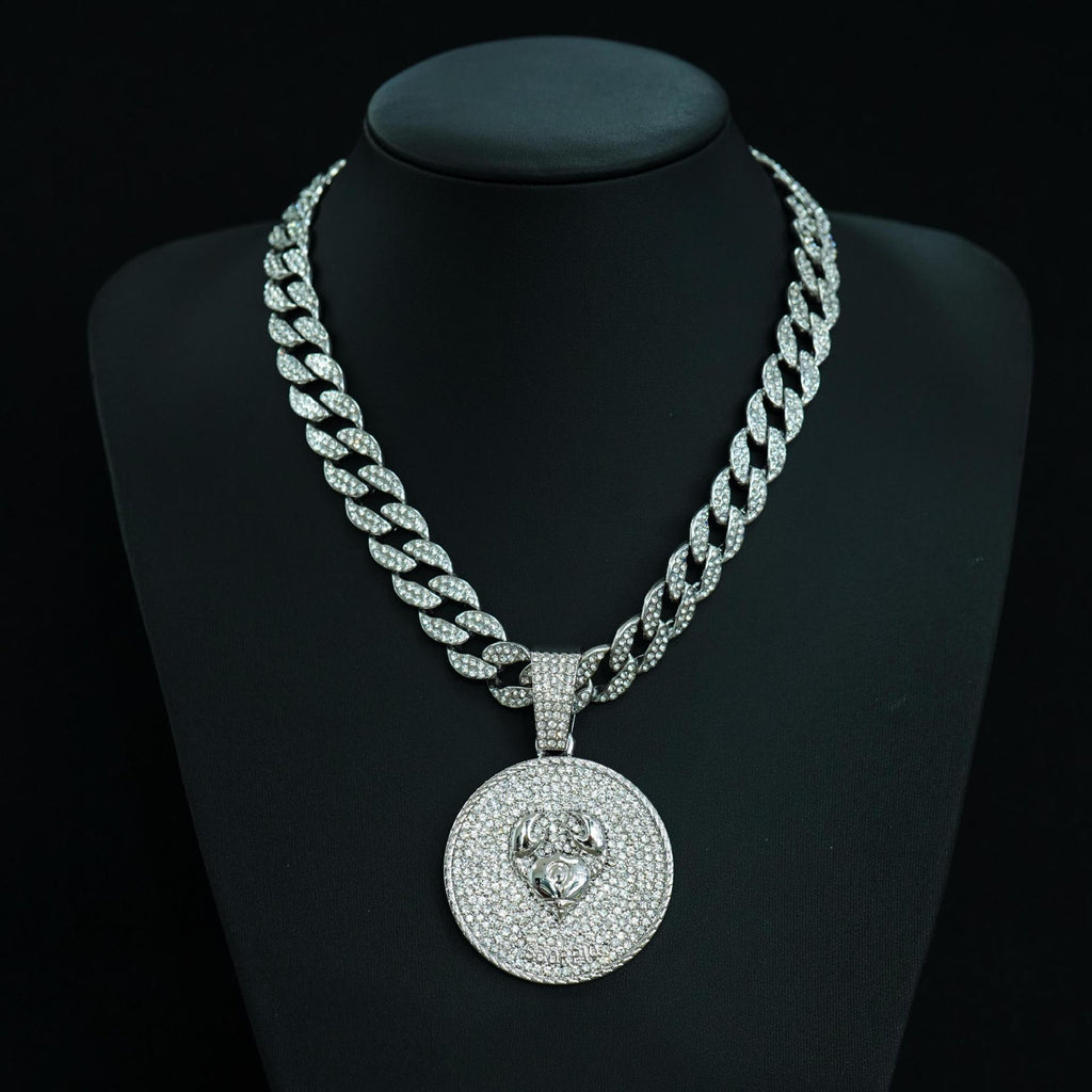 Zodiac Sign Cuban Chain Necklace – Exquisite, Stylish Gold-Plated Pendant📿🍀