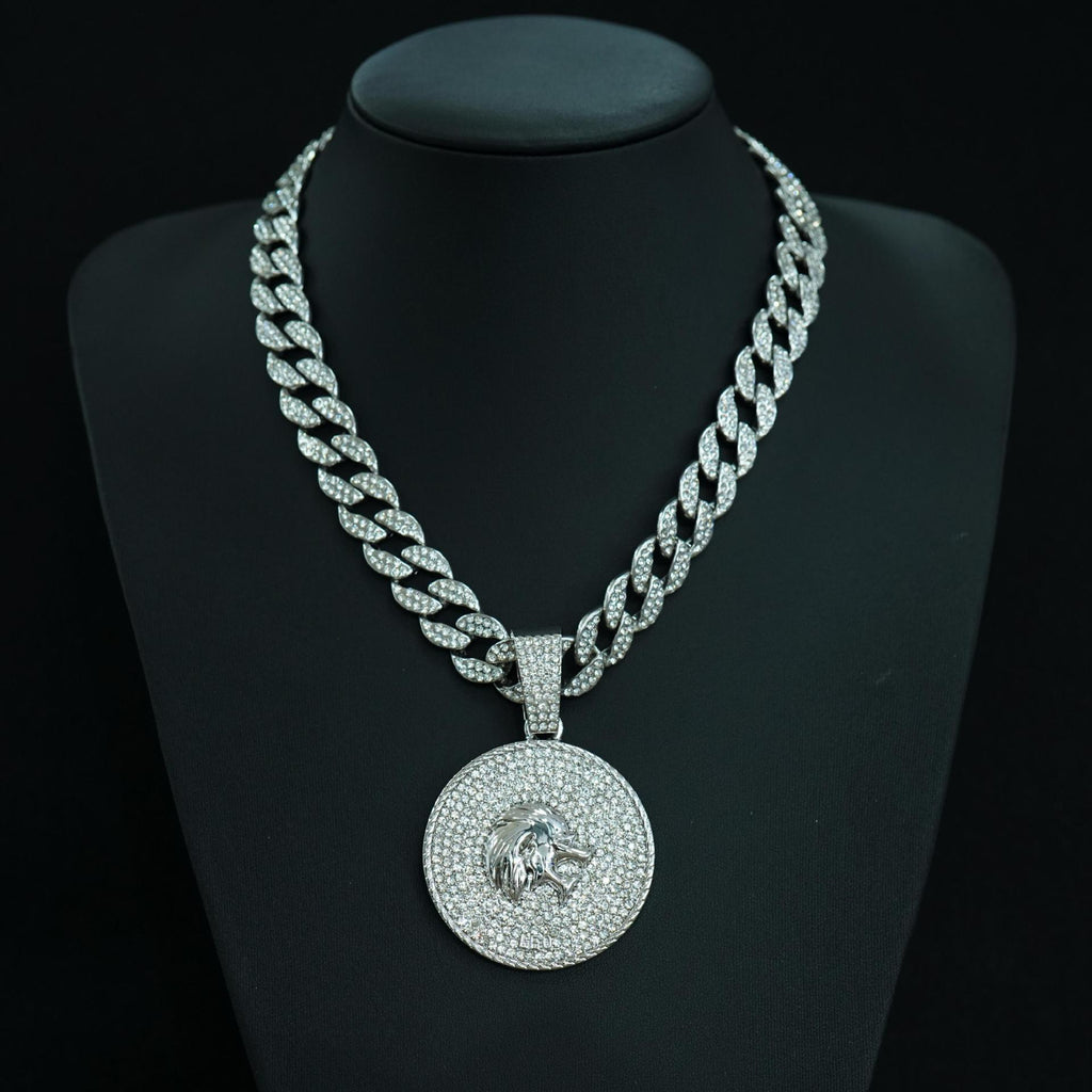 Zodiac Sign Cuban Chain Necklace – Exquisite, Stylish Gold-Plated Pendant📿🍀