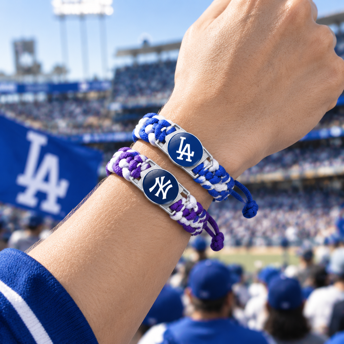 ⚾️ Handmade good-luck energy bracelets for the team 📿 Fan merchandise 🍀